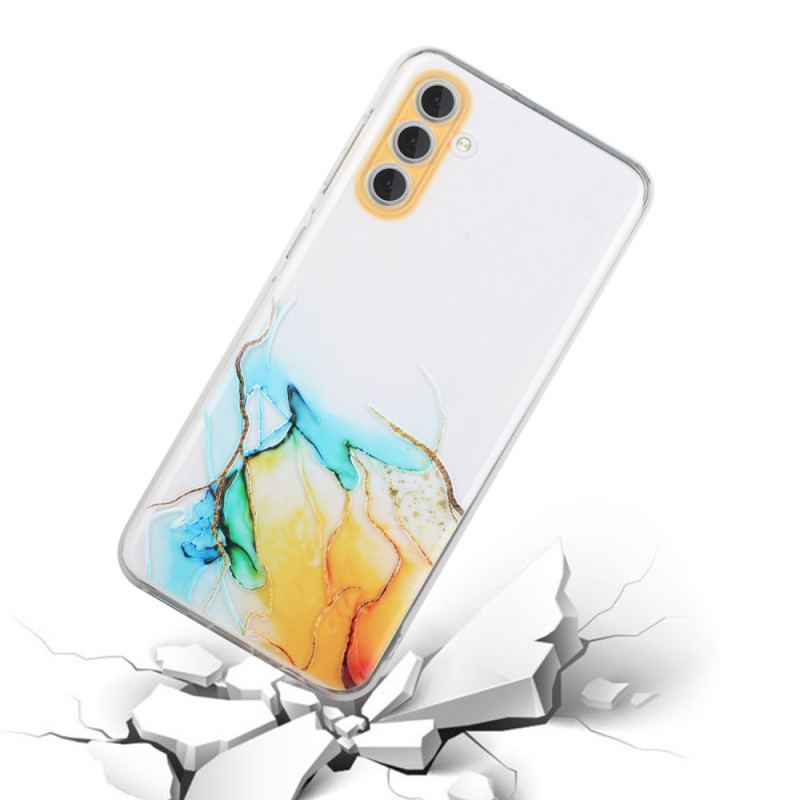 Futerały Samsung Galaxy S24 Plus 5g Etui Na Telefon Akwarela Marmur