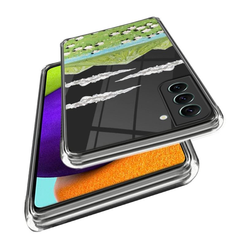 Futerały Samsung Galaxy S24 Plus 5g Etui Na Telefon Baranki Na Łące