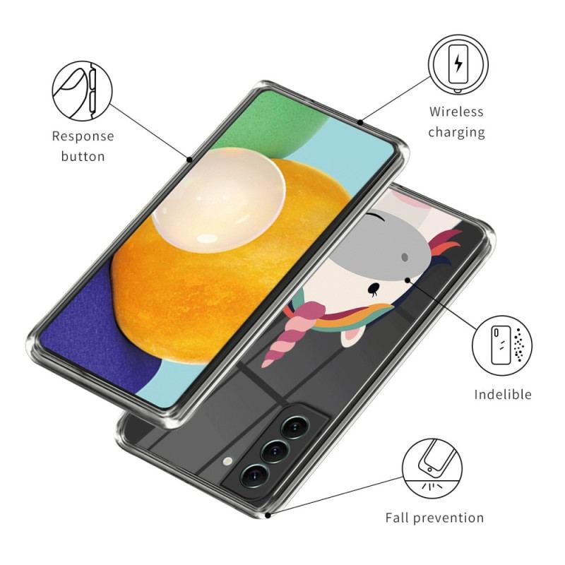 Futerały Samsung Galaxy S24 Plus 5g Etui Na Telefon Jednorożec