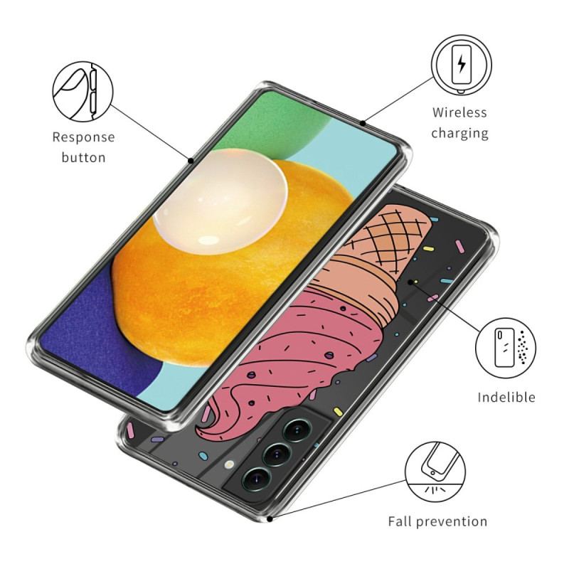 Futerały Samsung Galaxy S24 Plus 5g Etui Na Telefon Lód