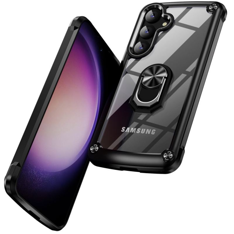 Futerały Samsung Galaxy S24 Plus 5g Etui Na Telefon Z Metalowym Pierścieniem Podtrzymującym