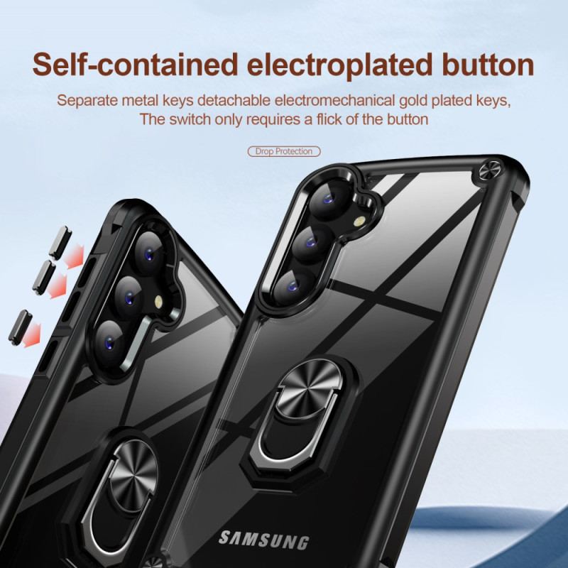 Futerały Samsung Galaxy S24 Plus 5g Etui Na Telefon Z Metalowym Pierścieniem Podtrzymującym