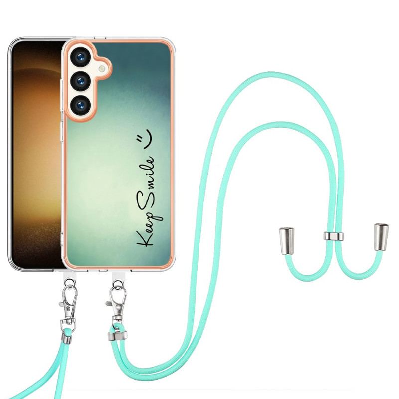 Futerały Samsung Galaxy S24 Plus 5g Etui Na Telefon Zachowaj Kordon Uśmiechu