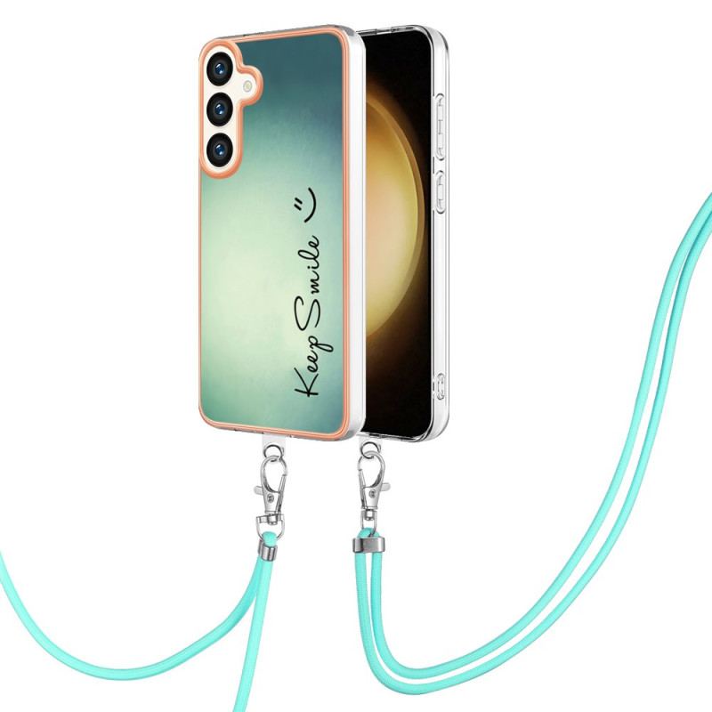 Futerały Samsung Galaxy S24 Plus 5g Etui Na Telefon Zachowaj Kordon Uśmiechu