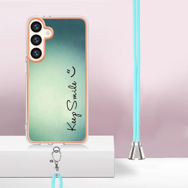 Futerały Samsung Galaxy S24 Plus 5g Etui Na Telefon Zachowaj Kordon Uśmiechu