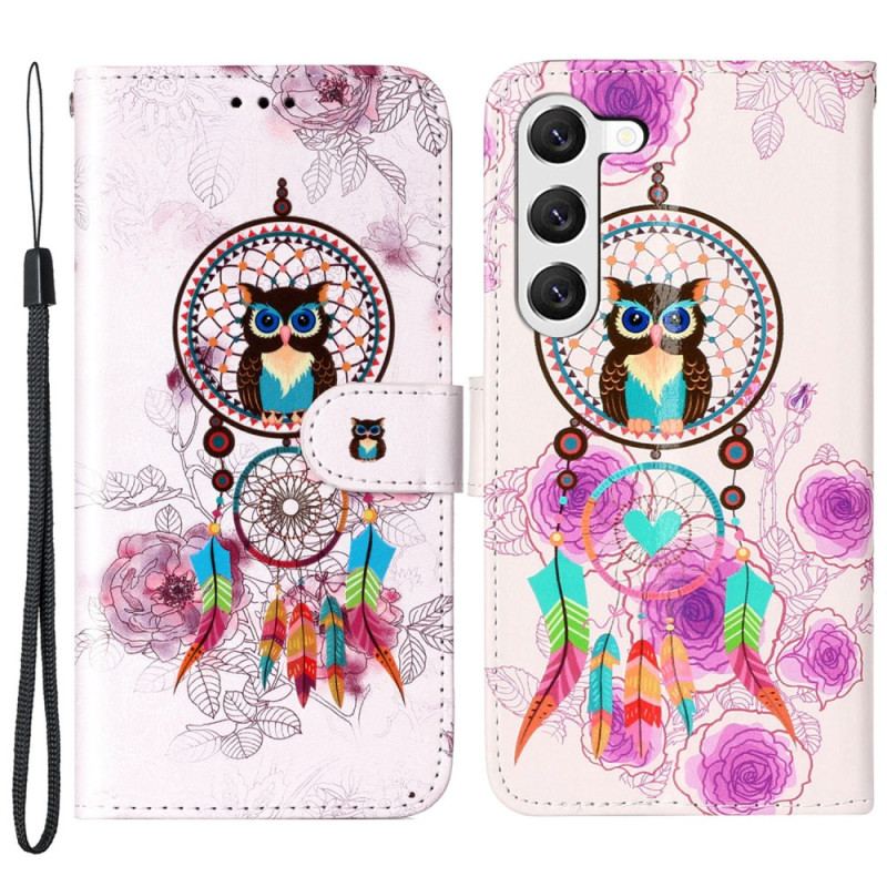 Obudowa Samsung Galaxy S24 Plus 5g Etui Na Telefon Łapacz Snów Z Paskiem