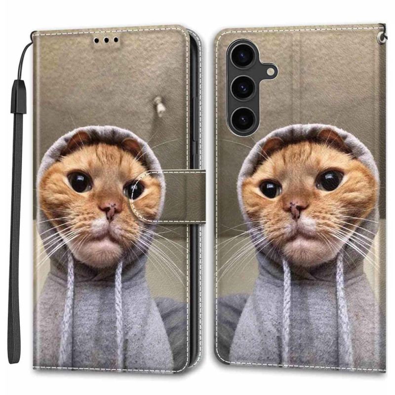 Obudowa Samsung Galaxy S24 Plus 5g Etui Na Telefon Yo Cat Z Paskiem