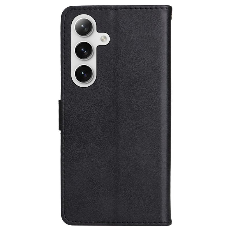 Pokrowce Samsung Galaxy S24 Plus 5g Gładki Z Paskiem