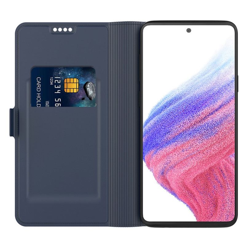 Skórzany Futerał Samsung Galaxy S24 Plus 5g Etui Na Telefon Posiadacz Karty