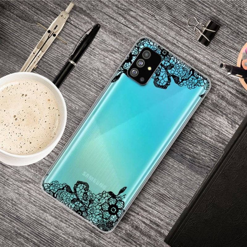 Etui do Samsung Galaxy S20 Biznes Kwiat Koronki