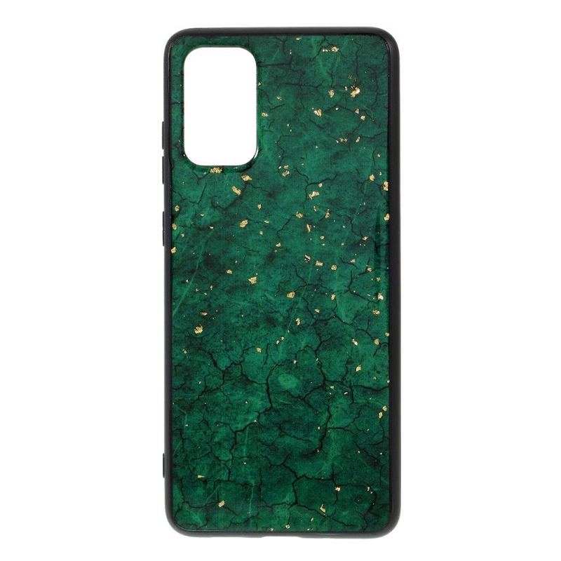 Etui do Samsung Galaxy S20 Glam Złota Powłoka Liści