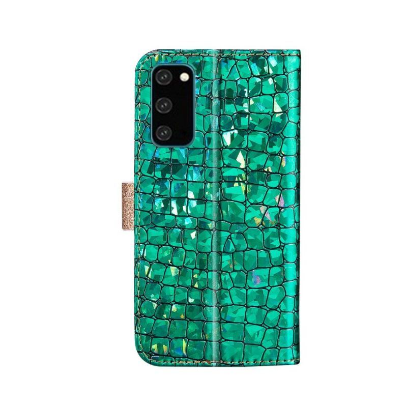 Obudowa Etui Na Telefon do Samsung Galaxy S20 Luksusowy Efekt Krokodyla