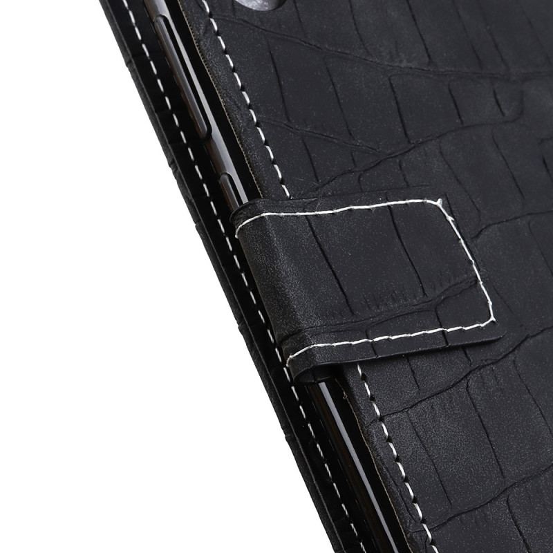 Etui Folio Google Pixel 8 Krokodyl Etui Ochronne