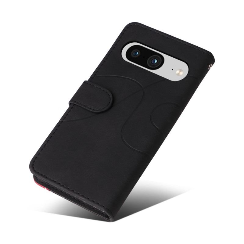 Obudowa Google Pixel 8 Etui Na Telefon Dwukolorowy Pasek