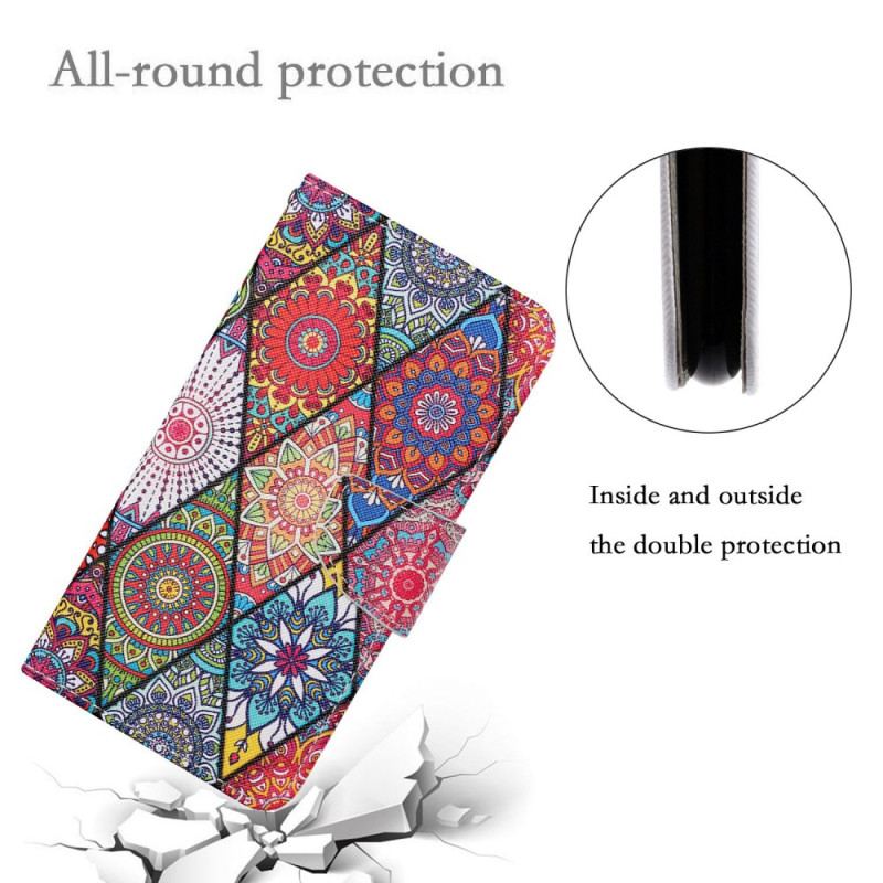 Etui Folio Do Xiaomi Redmi Note 13 Pro 4g Diamenty I Totem