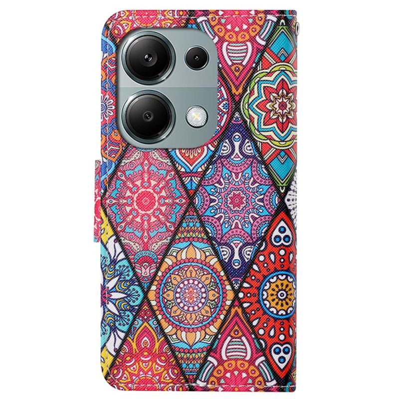 Etui Folio Do Xiaomi Redmi Note 13 Pro 4g Diamenty I Totem