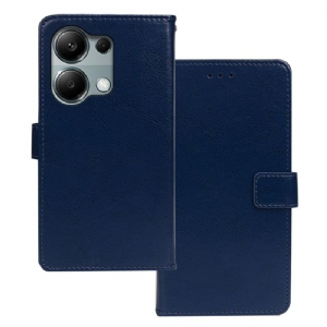 Etui Folio Do Xiaomi Redmi Note 13 Pro 4g Sztuczna Skóra Idewei