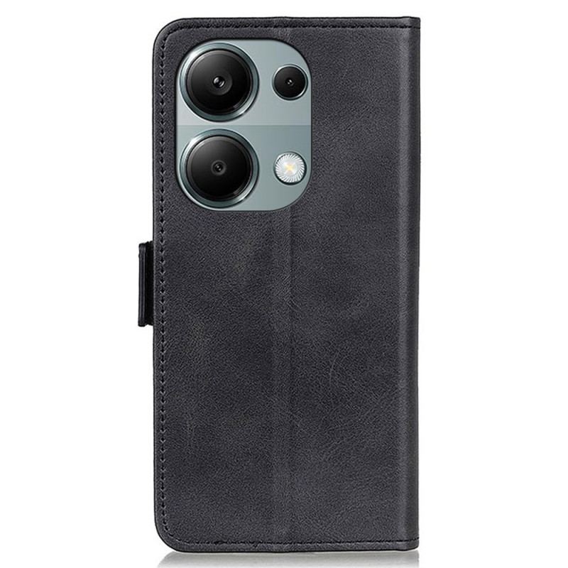 Etui Folio Xiaomi Redmi Note 13 Pro 4g Podwójne Zapięcie Etui Ochronne