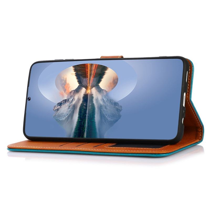 Etui Folio Xiaomi Redmi Note 13 Pro 4g Złote Zapięcie Khazneh