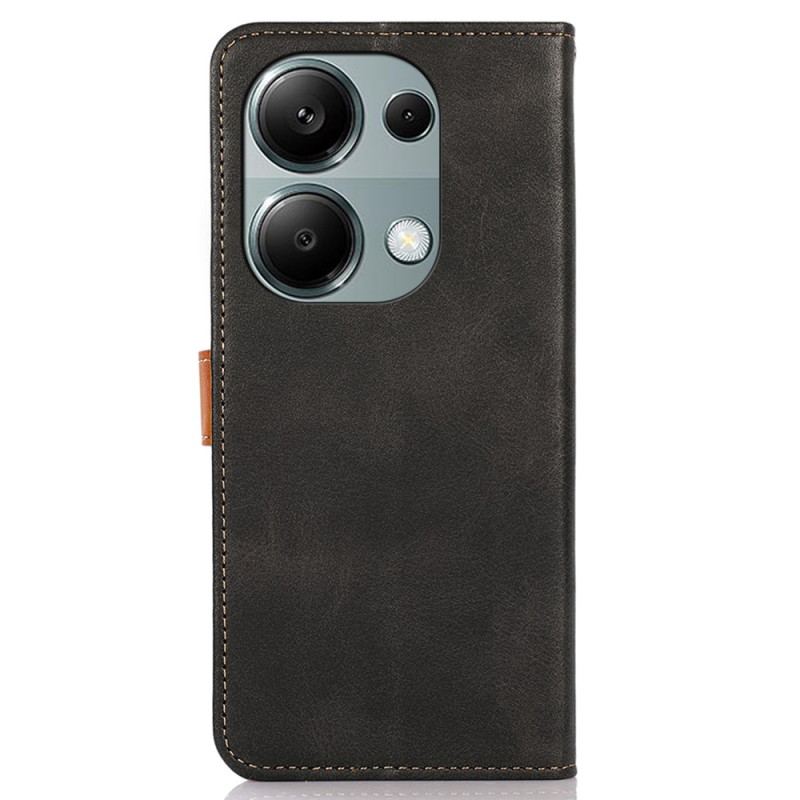 Etui Folio Xiaomi Redmi Note 13 Pro 4g Złote Zapięcie Khazneh