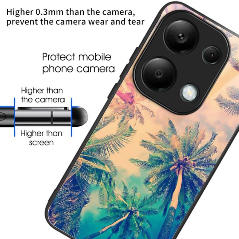 Etui Xiaomi Redmi Note 13 Pro 4g Szkło Hartowane W Kształcie Palmy