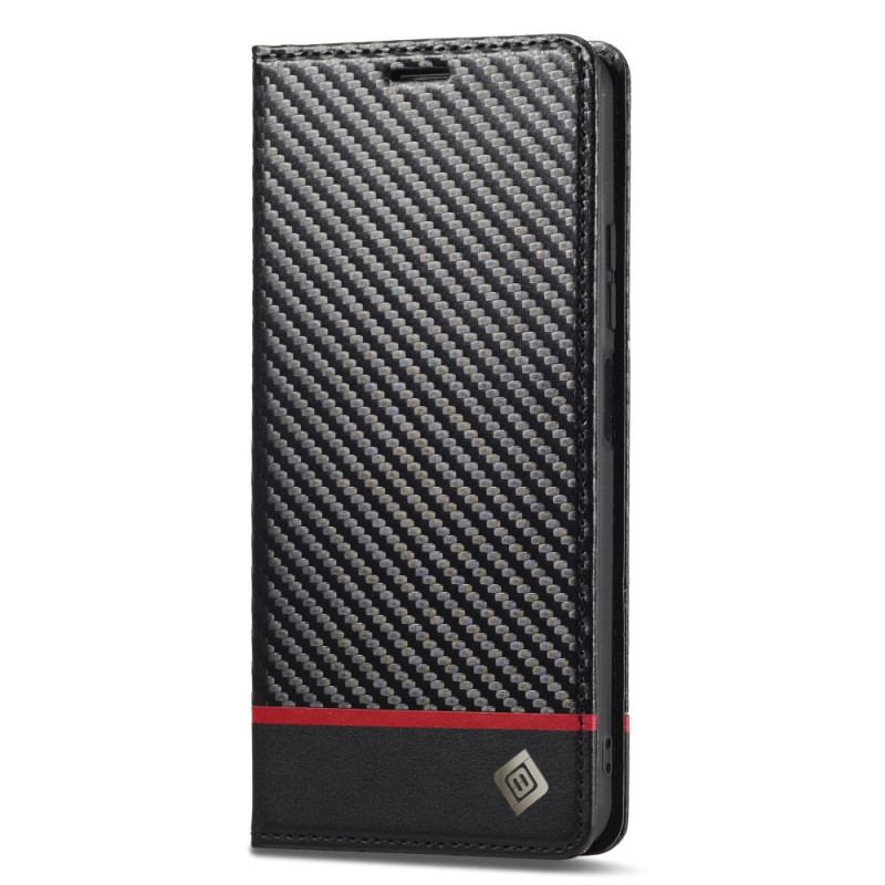 Flip Kotelot Xiaomi Redmi Note 13 Pro 4g Włókno Węglowe Lc.imeeke Etui Ochronne