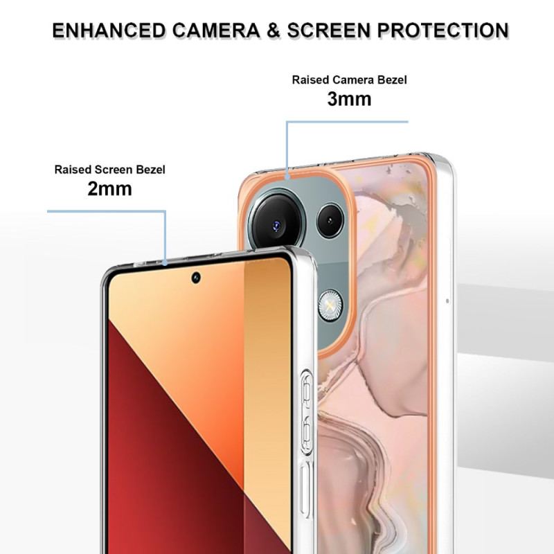 Futerały Xiaomi Redmi Note 13 Pro 4g Etui Na Telefon Marmur