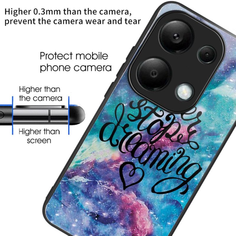 Futerały Xiaomi Redmi Note 13 Pro 4g Etui Na Telefon Nigdy Nie Przestawaj Marzyć O Szkle Hartowanym