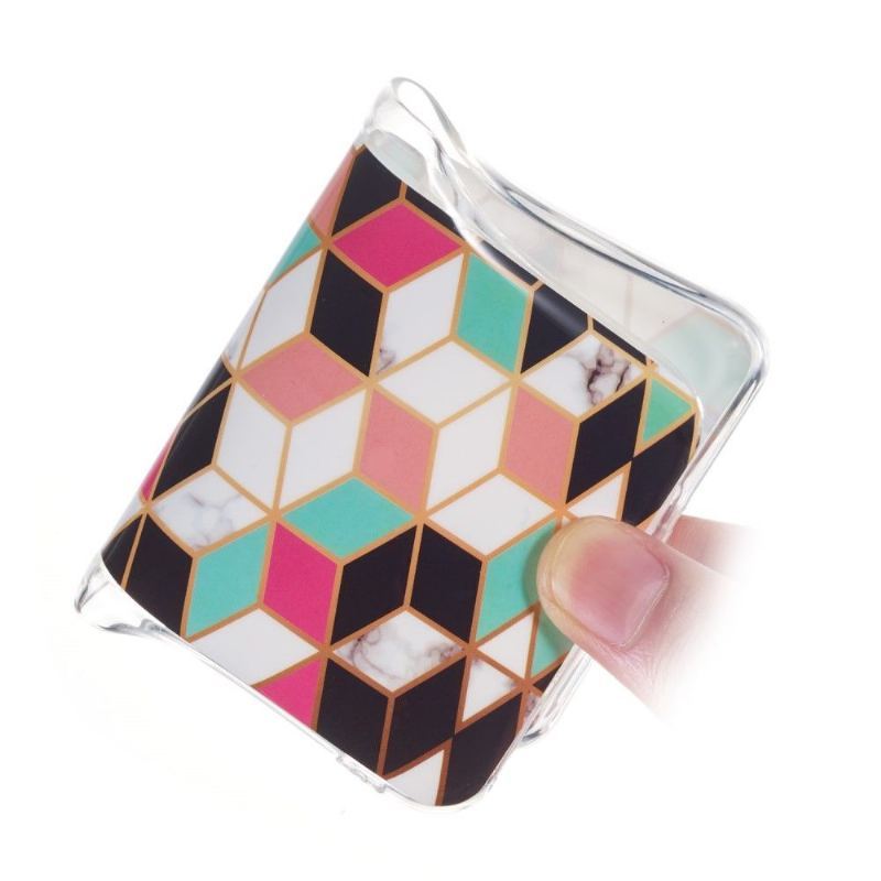 Etui do Samsung Galaxy A40 Biznes Wzory Geometryczne
