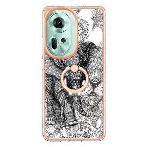 Etui Do Oppo Reno 11 5g Wsparcie Pierścienia. Totem Słonia