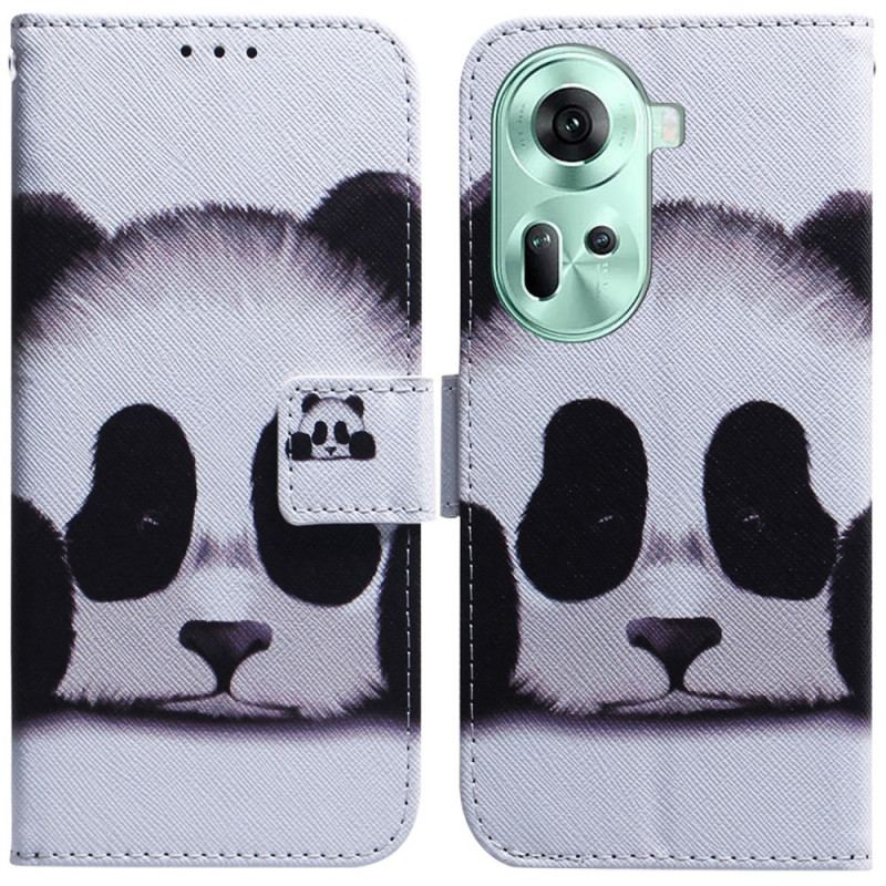 Etui Folio Oppo Reno 11 5g Panda