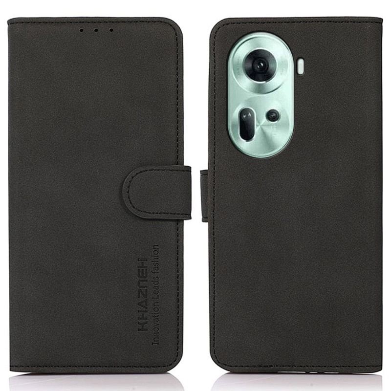 Etui Folio Oppo Reno 11 5g Portfel Magnetyczny Khazneh Etui Ochronne