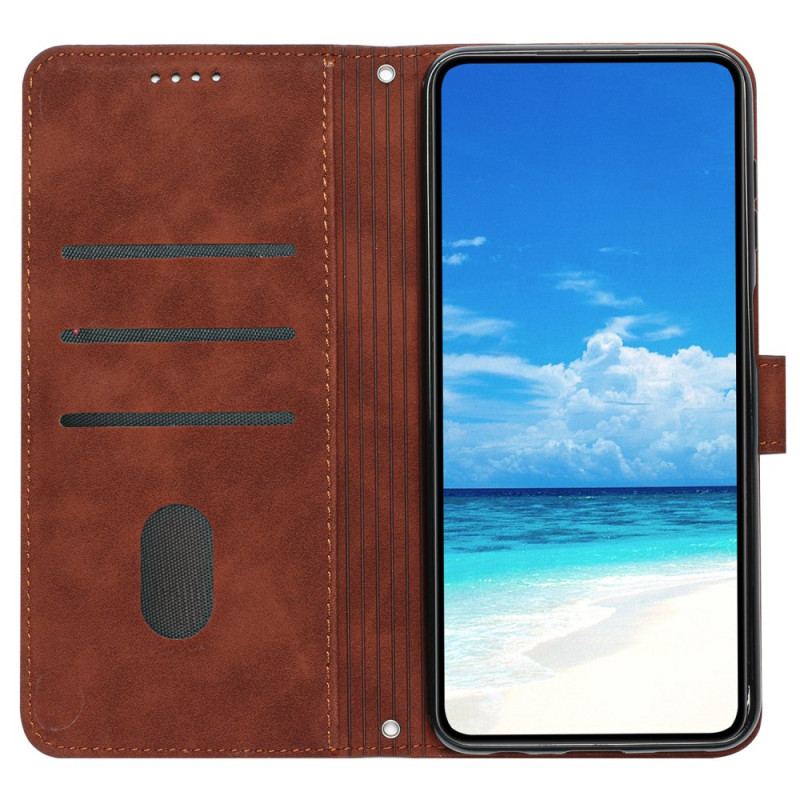 Etui Folio Oppo Reno 11 5g Uśmiechnij Się Do Smycza