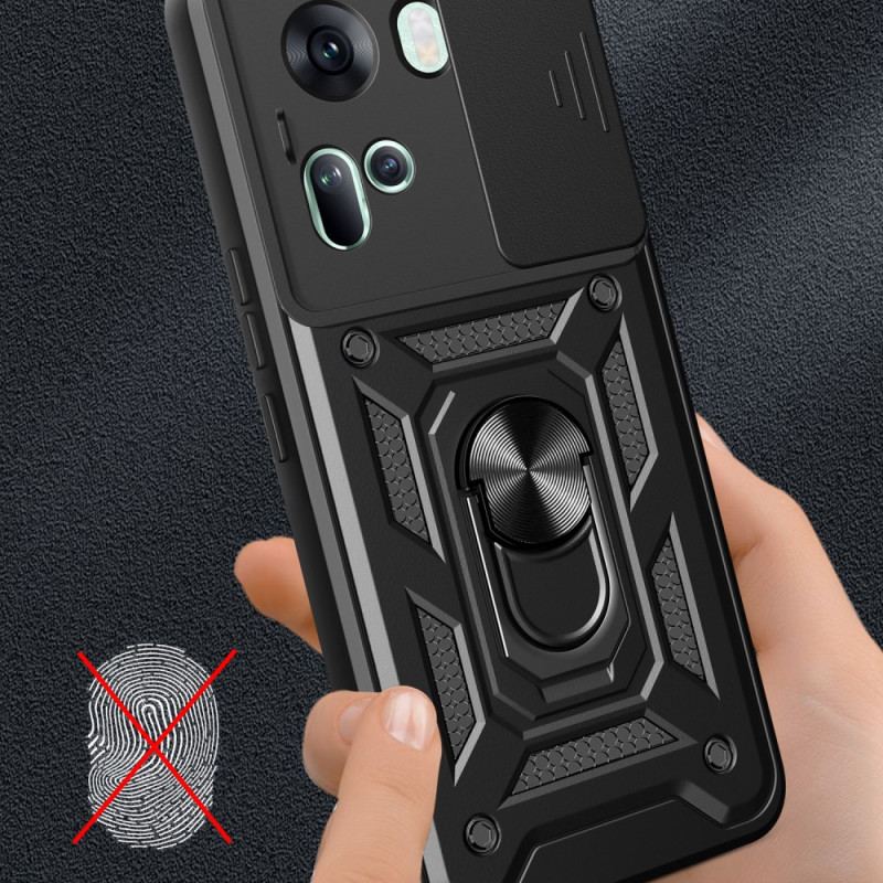 Etui Oppo Reno 11 5g Przesuwany Pierścień Ochronny Na Soczewki