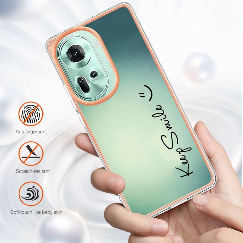 Etui Oppo Reno 11 5g Zachowaj Uśmiech