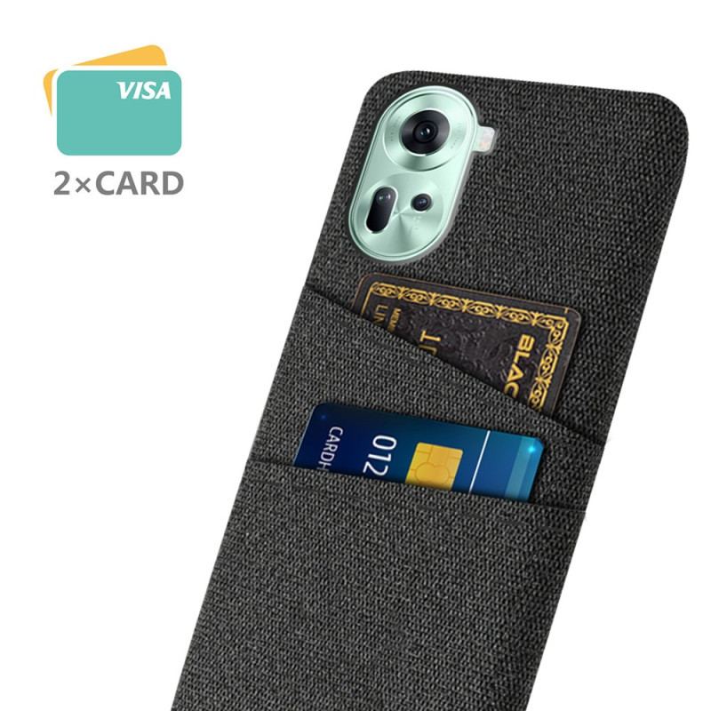Futerały Oppo Reno 11 5g Etui Na Telefon Etui Na Karty Materiałowe
