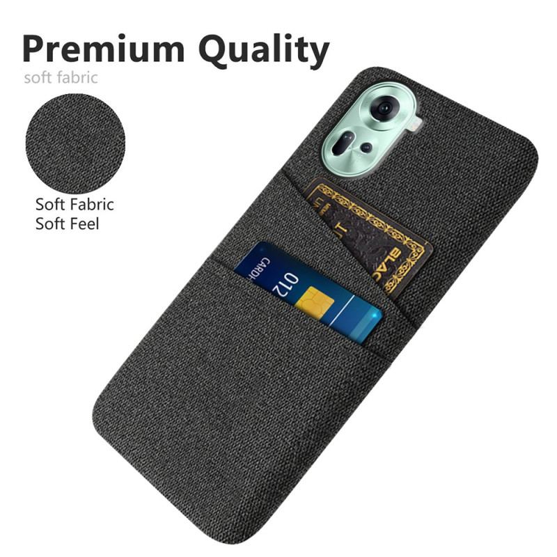 Futerały Oppo Reno 11 5g Etui Na Telefon Etui Na Karty Materiałowe