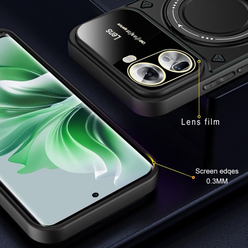 Futerały Oppo Reno 11 5g Etui Na Telefon Uchwyt Pierścieniowy Magsafe