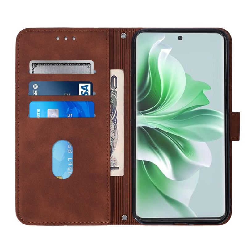 Obudowa Oppo Reno 11 5g Etui Na Telefon Trójkąty Barkowe