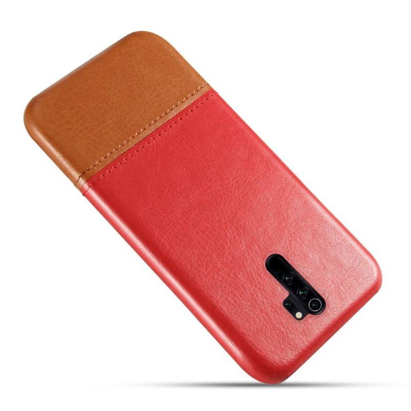 Etui do Xiaomi Redmi Note 8 Pro Dwukolorowy Efekt Skóry
