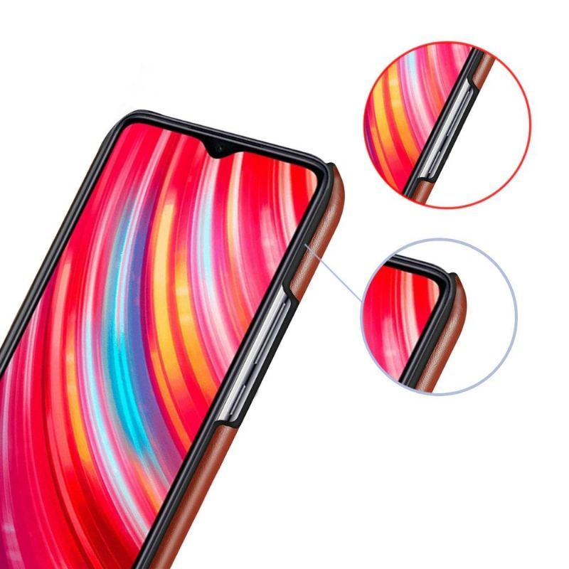 Etui do Xiaomi Redmi Note 8 Pro Dwukolorowy Efekt Skóry