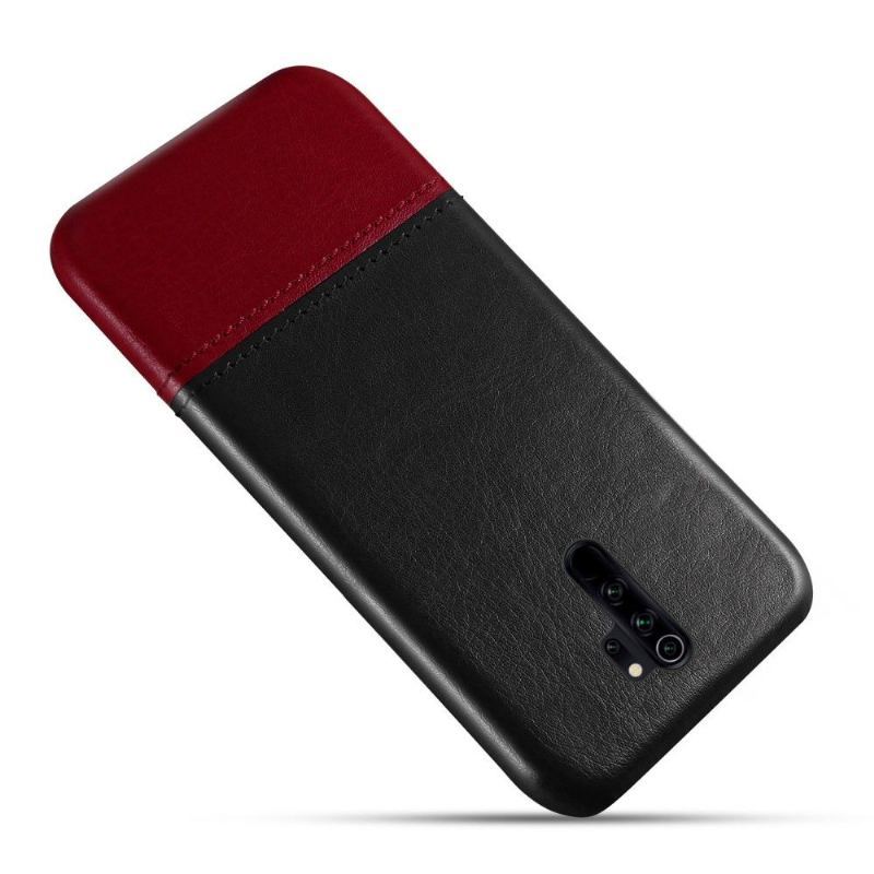 Etui do Xiaomi Redmi Note 8 Pro Dwukolorowy Efekt Skóry