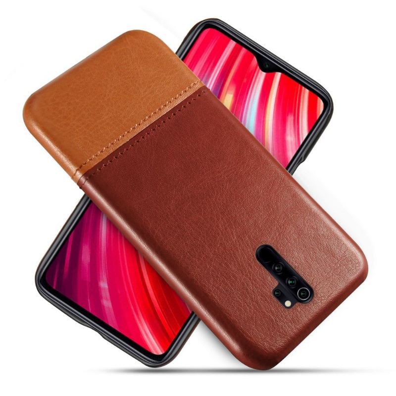 Etui do Xiaomi Redmi Note 8 Pro Dwukolorowy Efekt Skóry