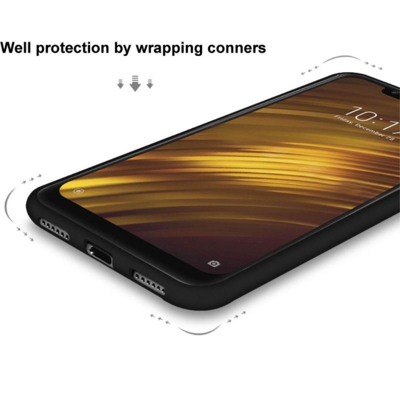 Futerały do Xiaomi Redmi Note 8 Pro Obrzeża Imak Efekt Skóry Premium