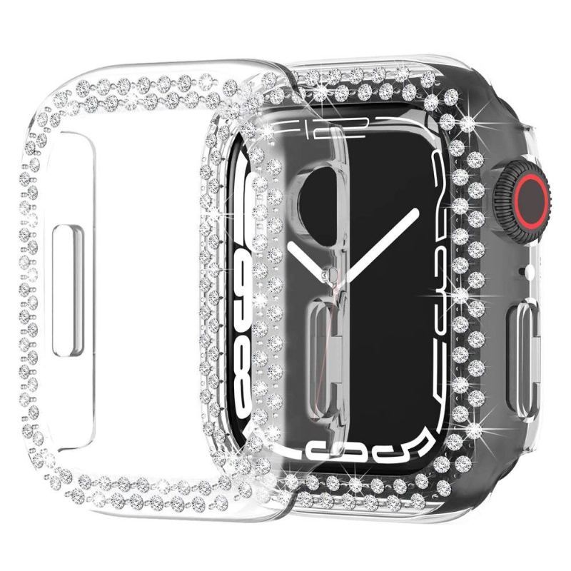 Apple Watch 7 45 Mm – Koperta Z Mini Kryształkami