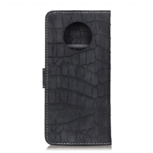 Etui Folio do Xiaomi Redmi Note 9T Imitacja Skóry Krokodyla