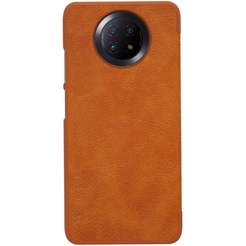 Etui Folio do Xiaomi Redmi Note 9T Seria Qin Efekt Skóry