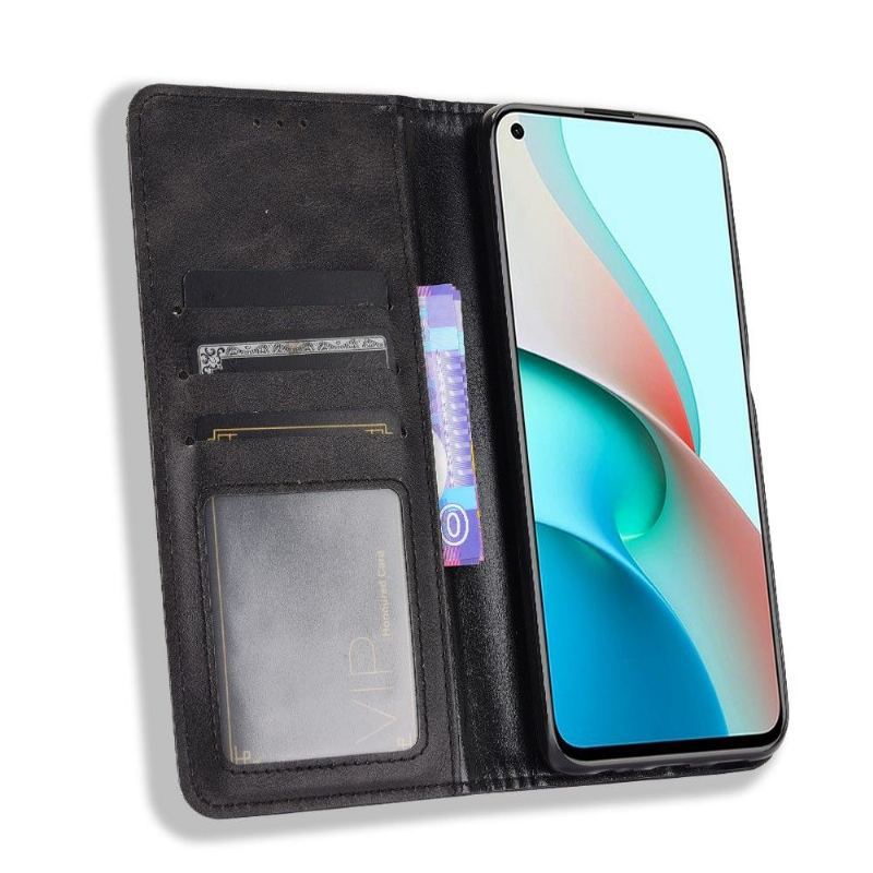 Skórzany Futerał do Xiaomi Redmi Note 9T Anti-fall Cirénius Style Skóra