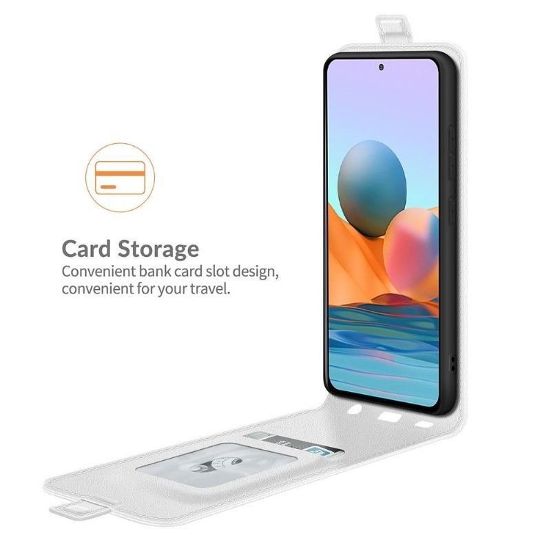 Etui do Xiaomi Redmi Note 10 Pro Etui Folio Ze Sztucznej Skóry W Pionie