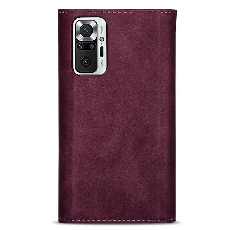 Etui Na Telefon Pokrowce do Xiaomi Redmi Note 10 Pro Biznes Portfel Skórzany Efekt N.bekus